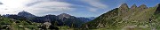 29 In salita da Monte Campo verso i Tre Pizzi